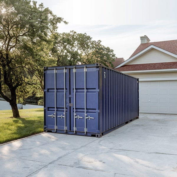 we offer temperature-controlled residential storage containers for sensitive items